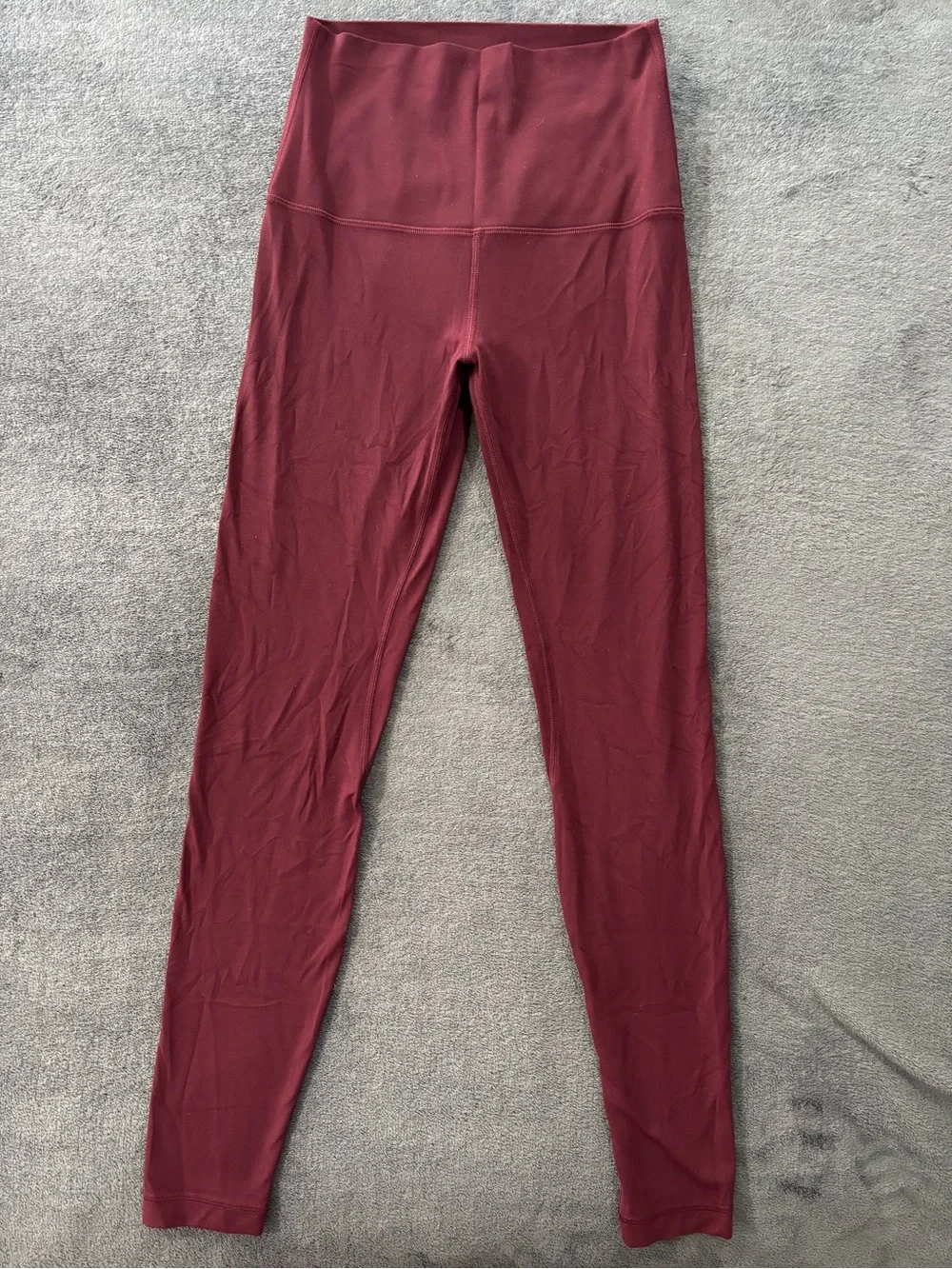 Lululemon Align Leggings Women's Size 6 High Rise Burgundy 28